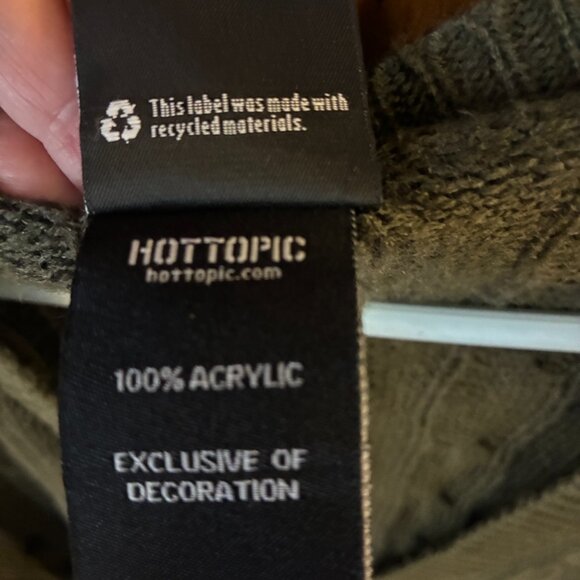 Hot Topic Studio Ghibli My Neighbor Totoro Anime Green Cardigan Sweater Medium. - Picture 5 of 11